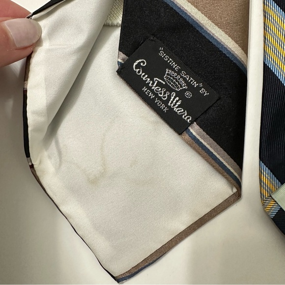 Bundle of 5 Vintage Silk Ties - Picture 7 of 16